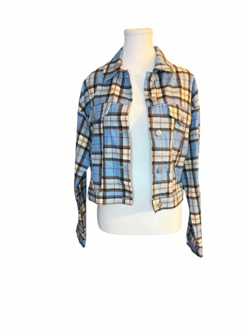 Forever 21 Plaid Cotton Denim
Style Jacket NWOT. - Picture 2 of 7